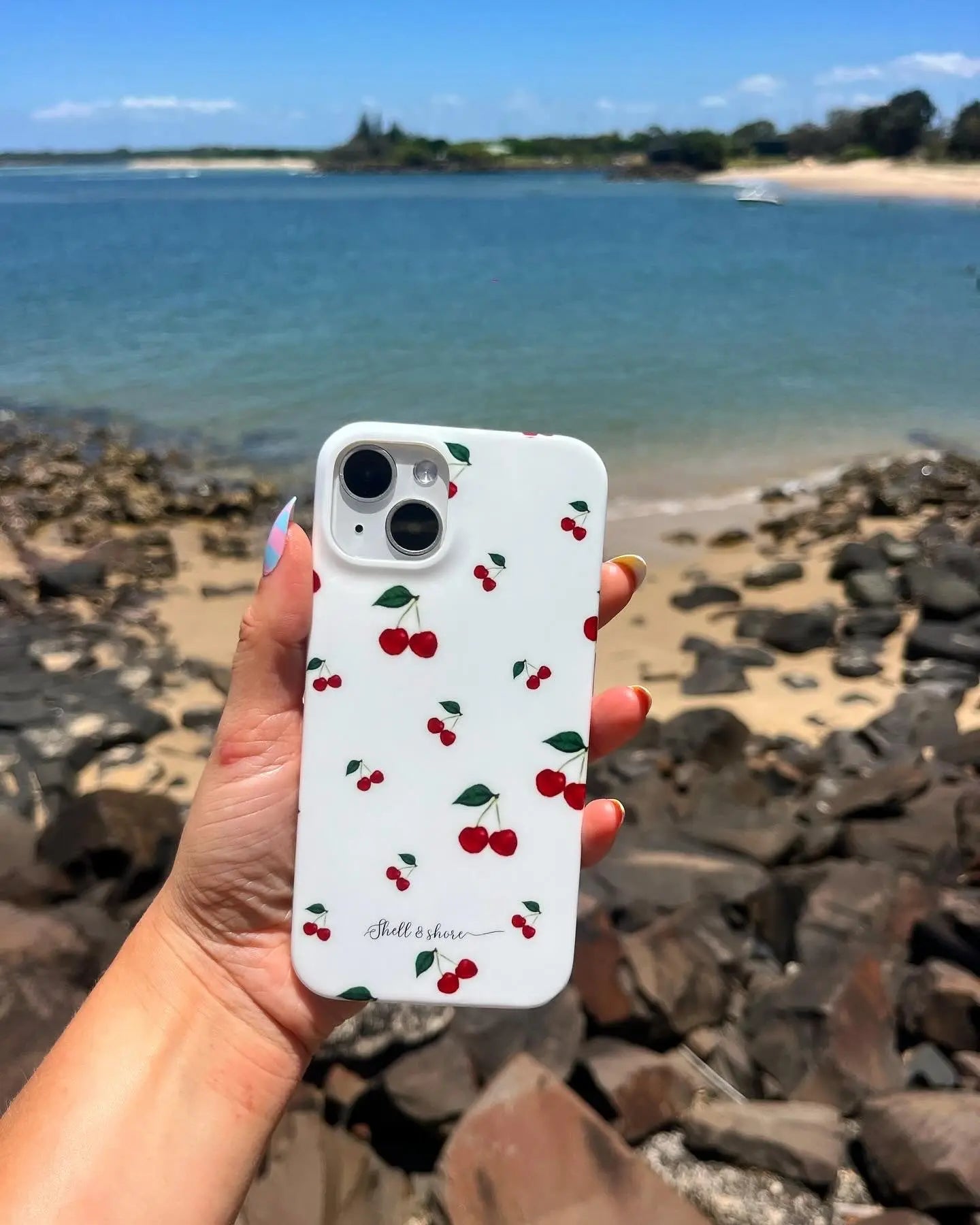 CherryPop iPhone Case Shell And Shore