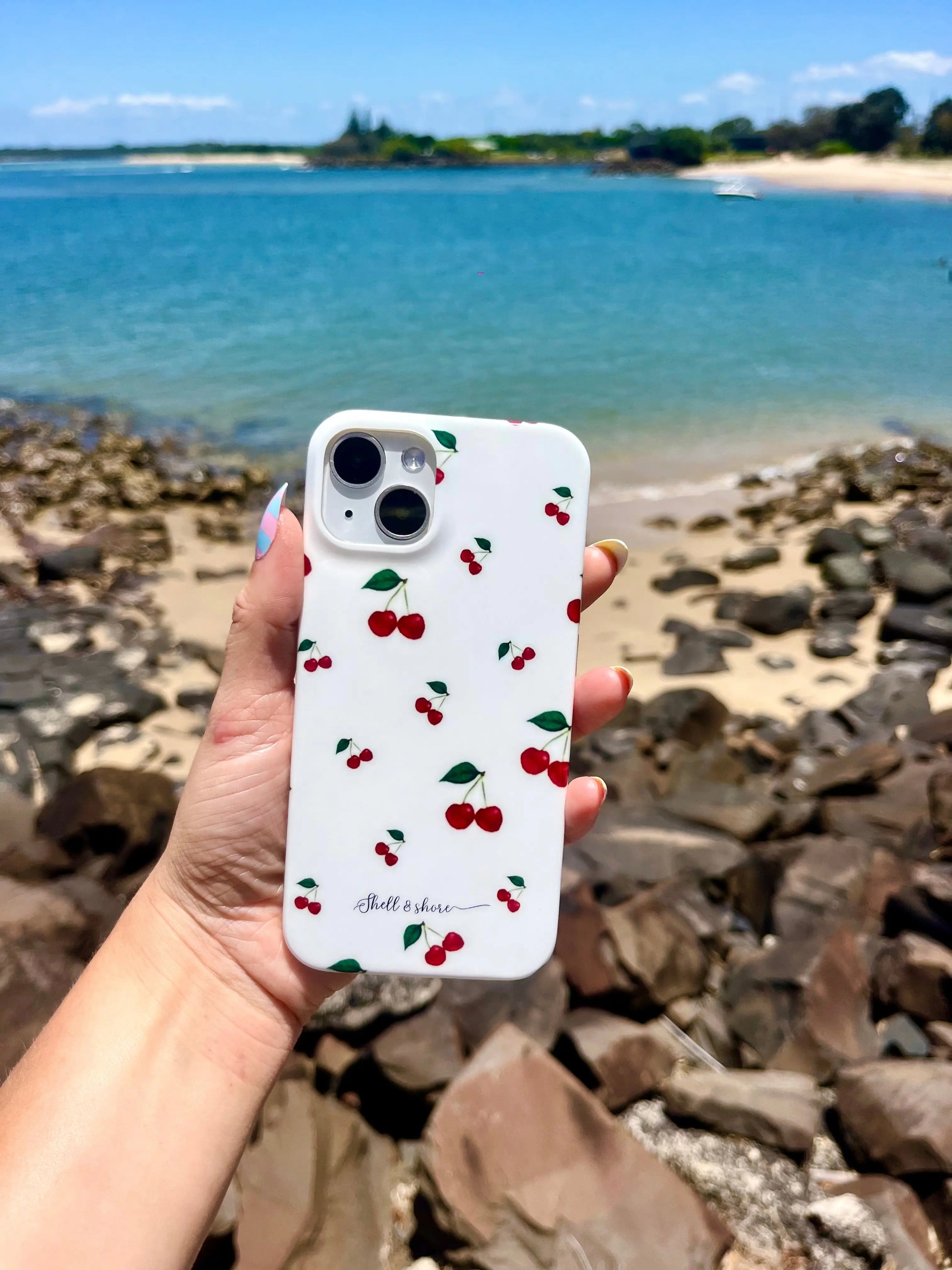 CherryPop iPhone Case Shell And Shore