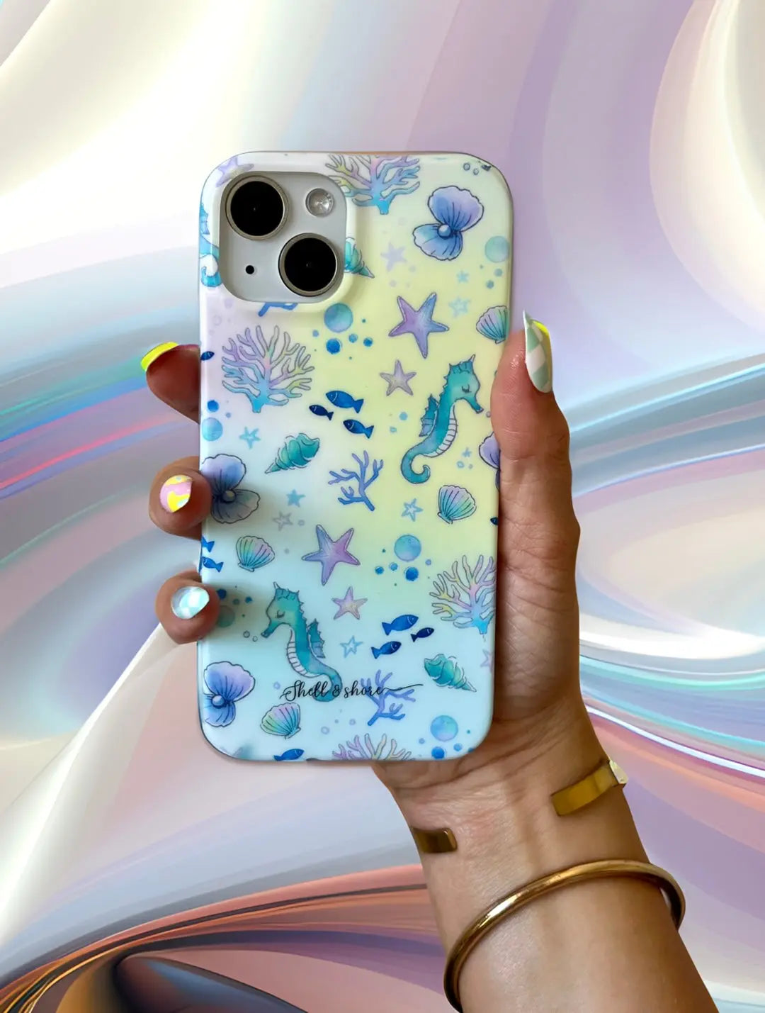 Marine Treasures iPhone Case Shell And Shore
