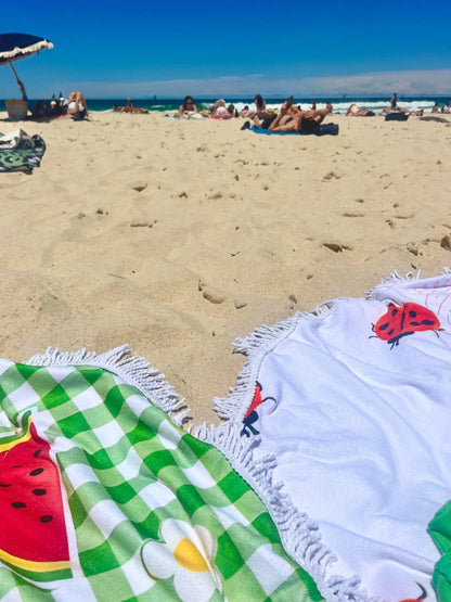 Melon Dreams Beach Towel Shell And Shore