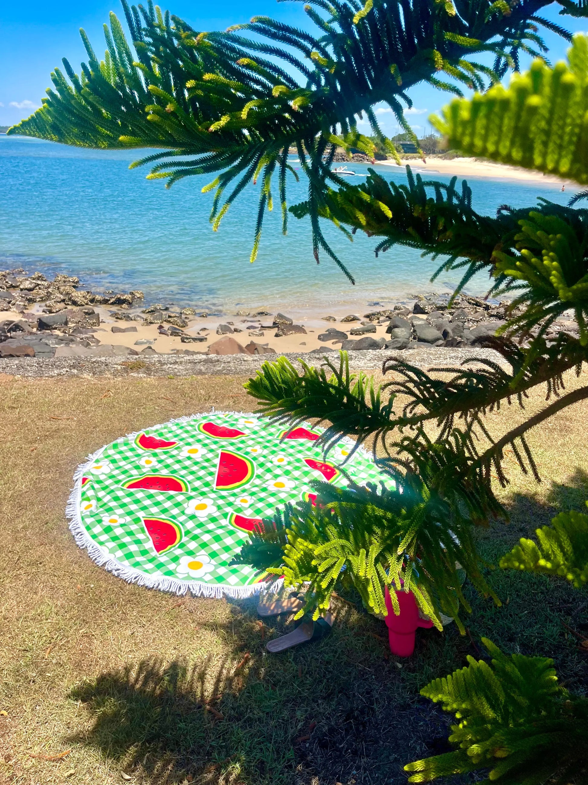 Melon Dreams Beach Towel Shell And Shore