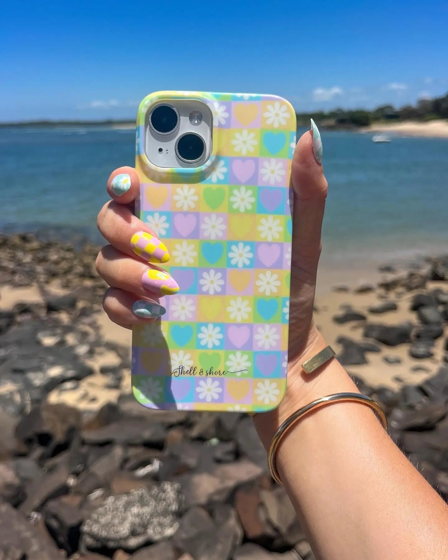 Petal Patch iPhone Case Shell And Shore