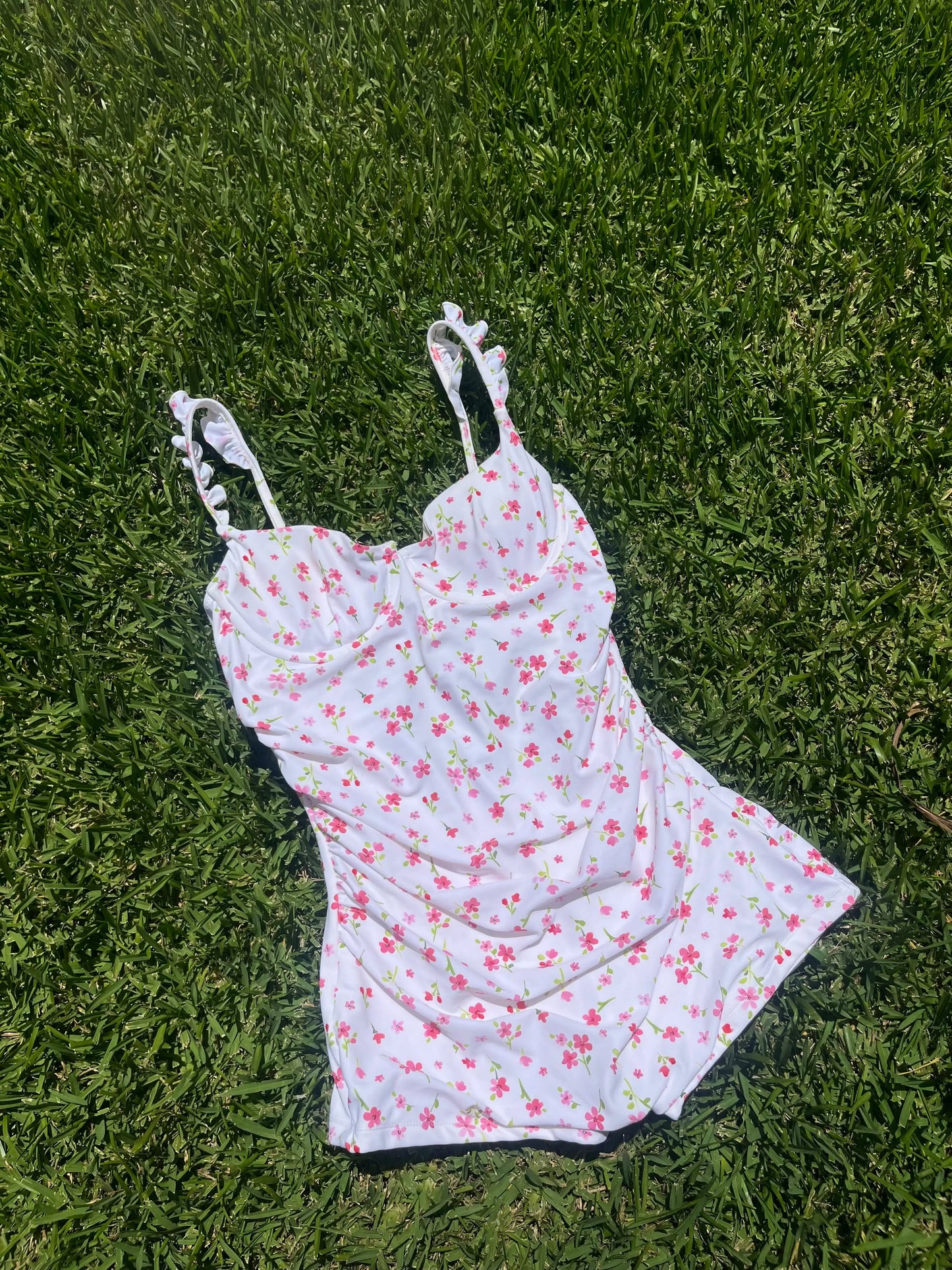 Pink Posy One Piece Shell And Shore