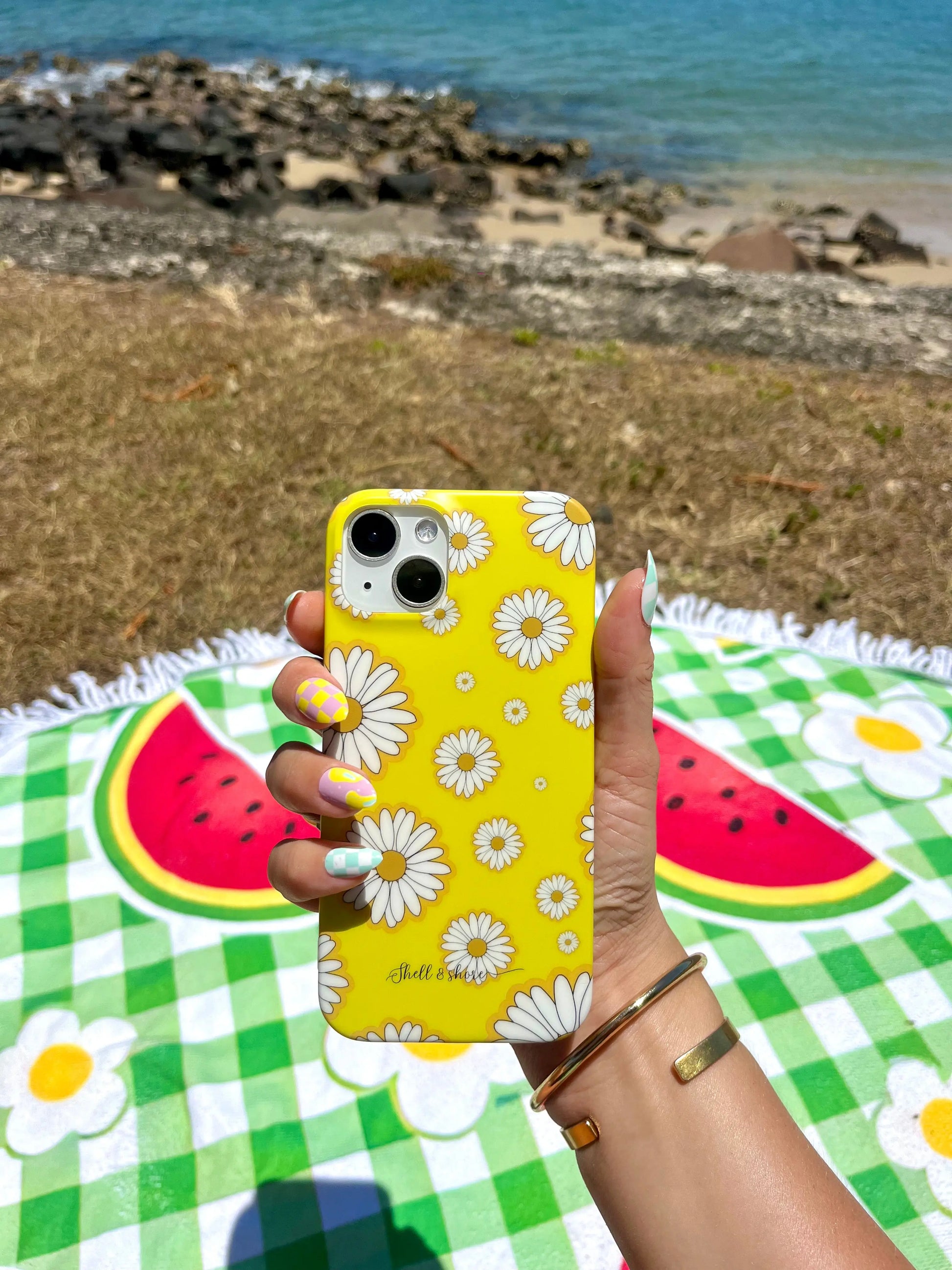 Summer Daisy iPhone Case Shell And Shore