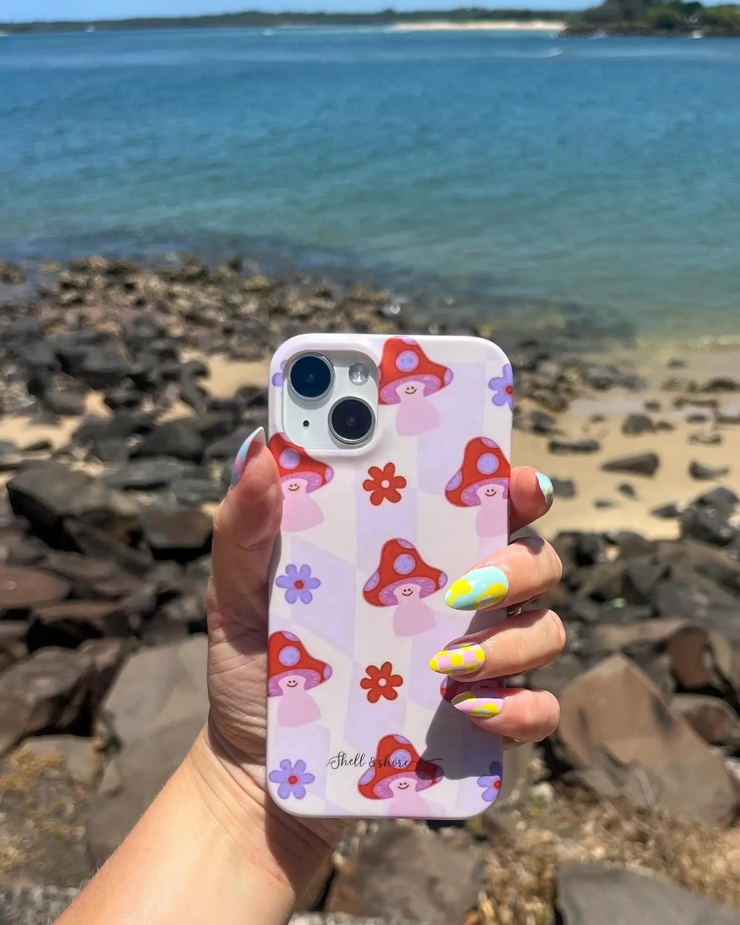 Tasty Textures iPhone Case Collection Shell And Shore