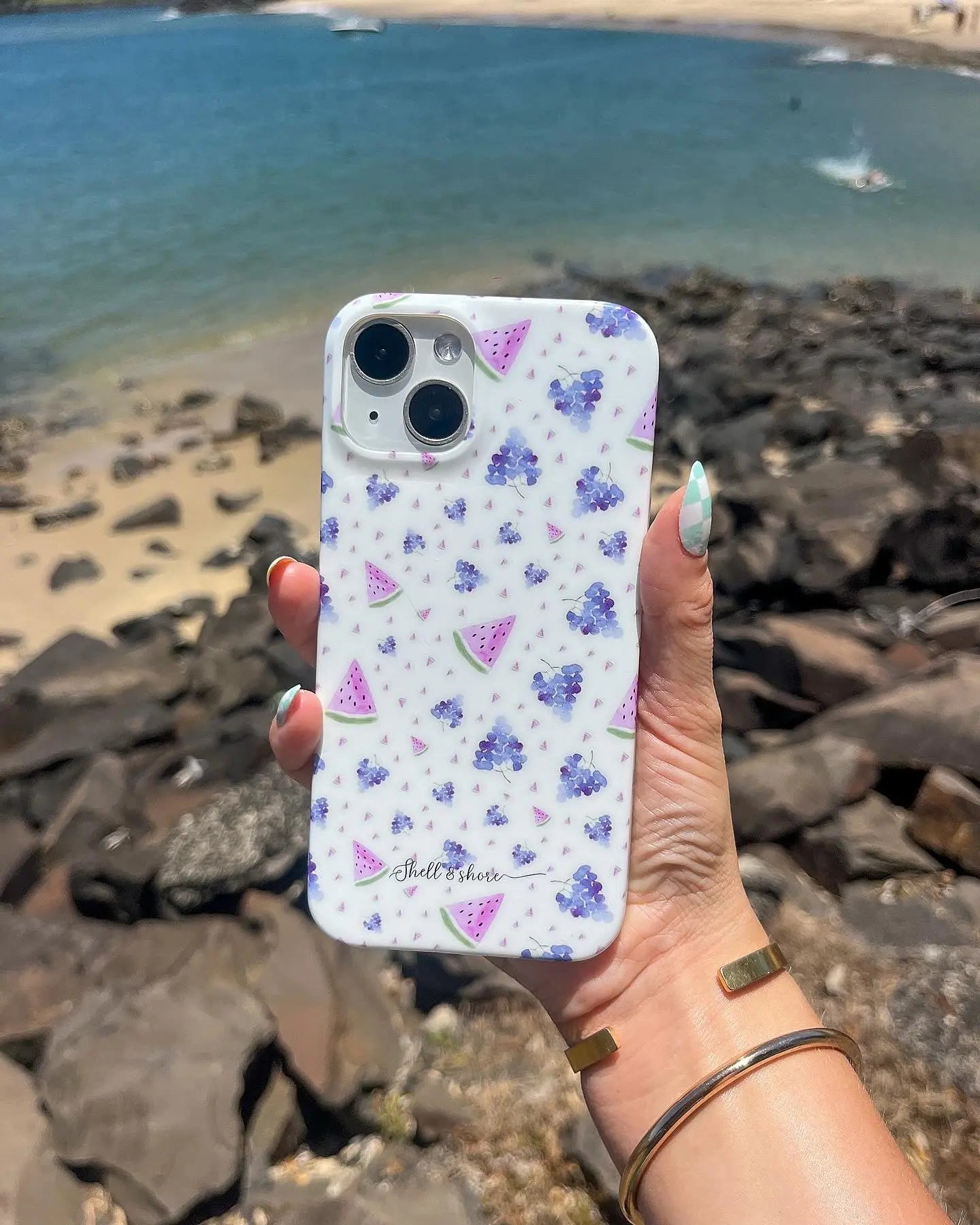 Tasty Textures iPhone Case Collection Shell And Shore