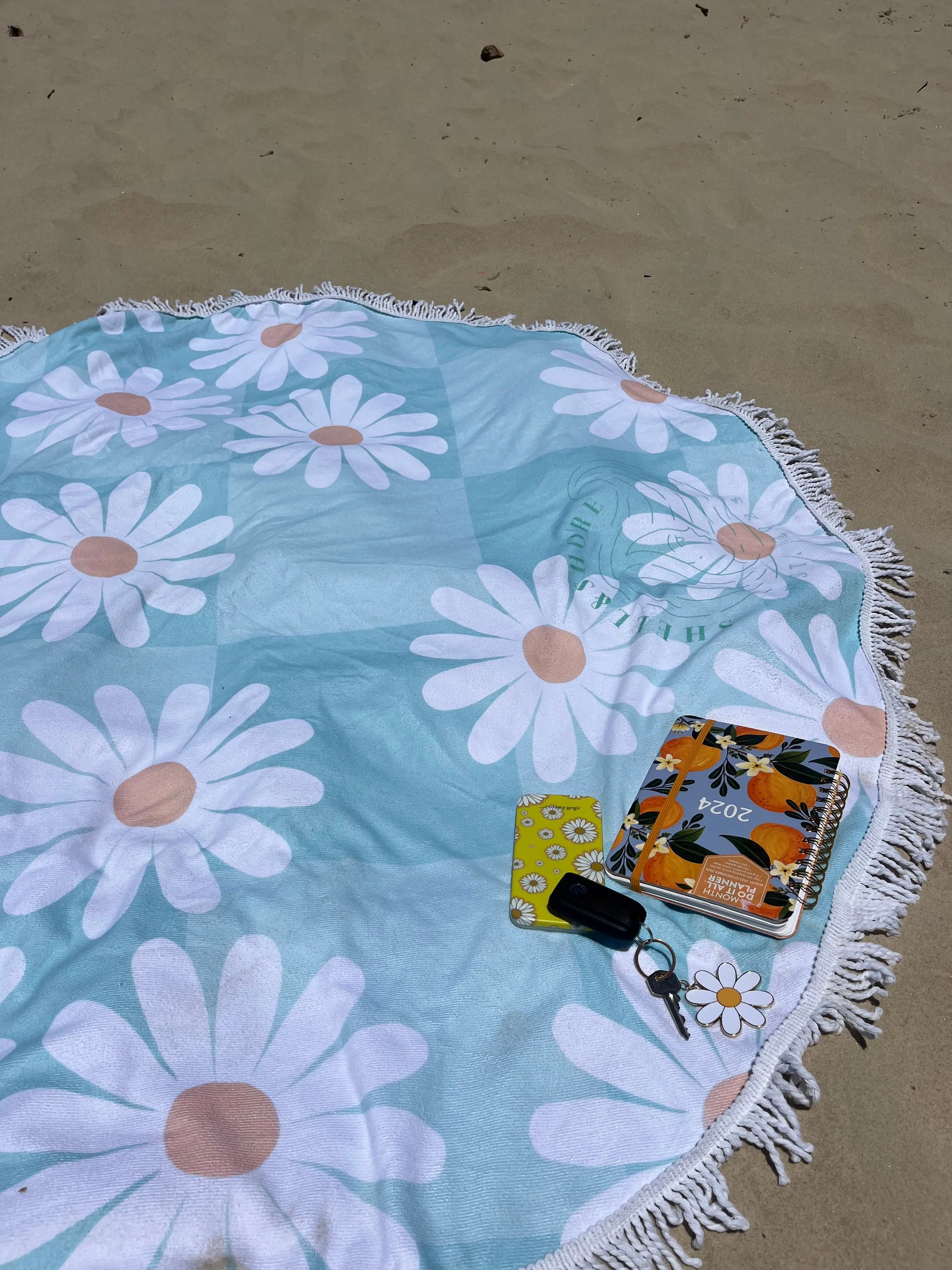 Woodstock Beach Towel Shell And Shore