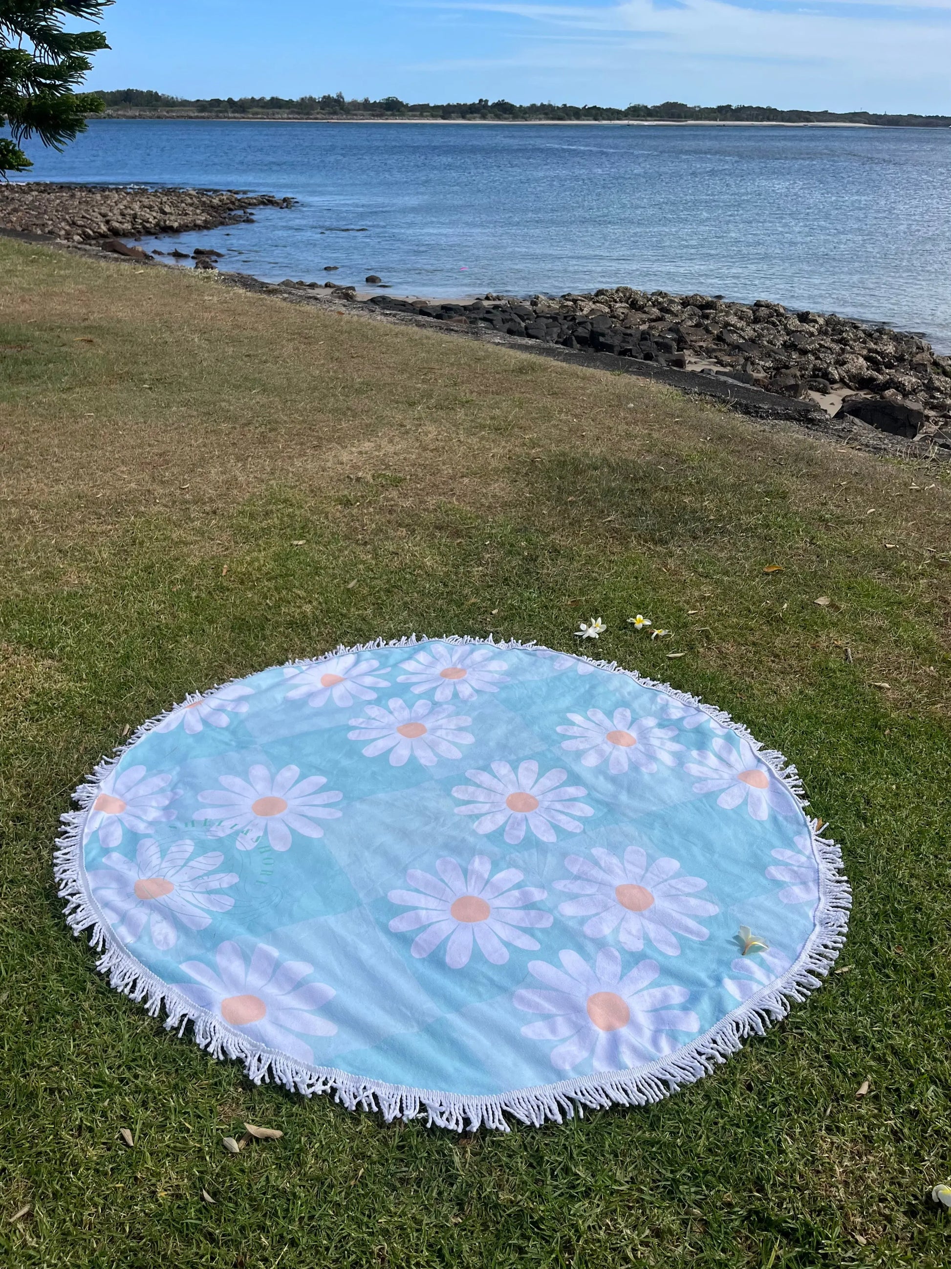 Woodstock Beach Towel Shell And Shore