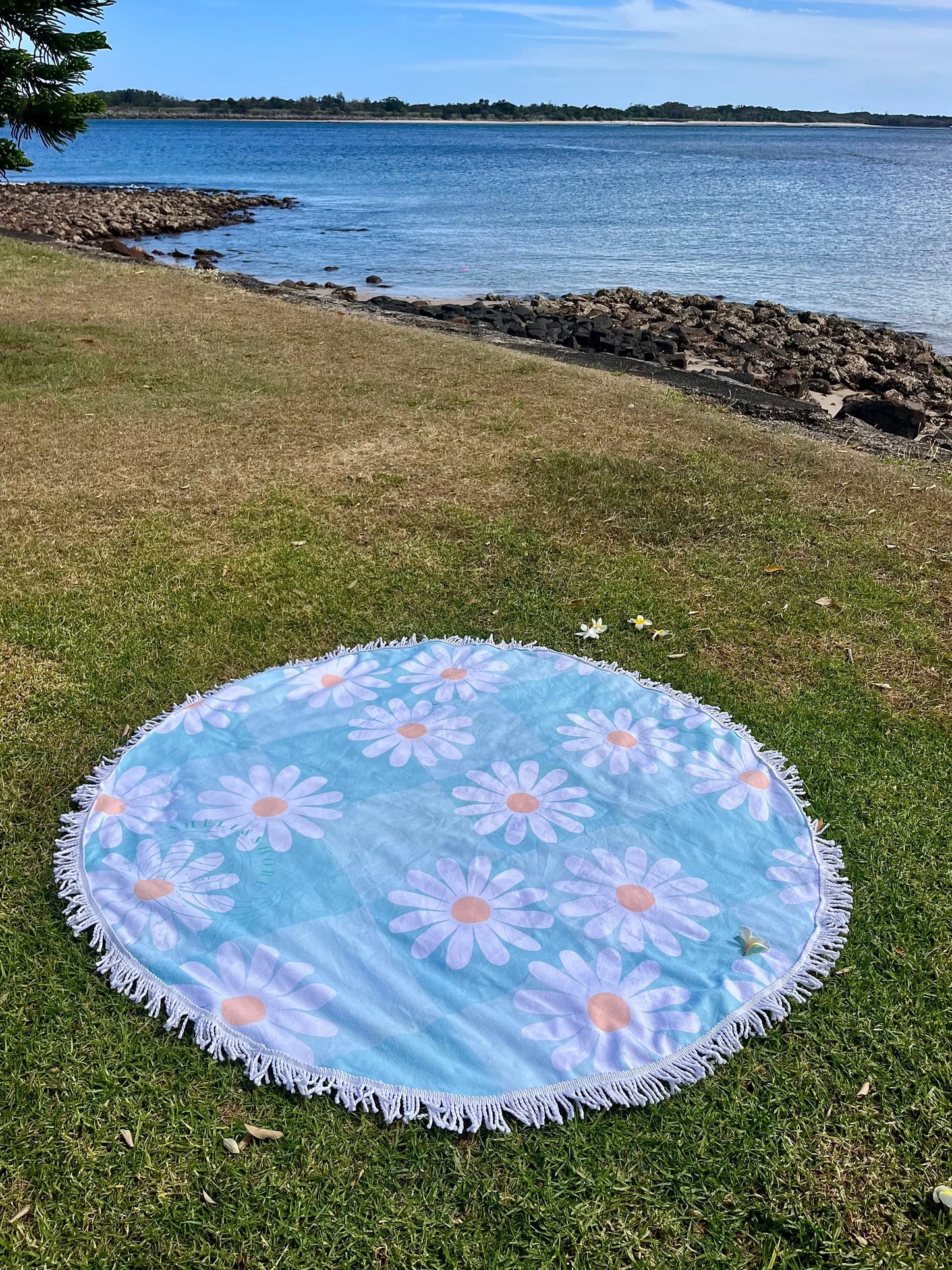 Woodstock Beach Towel Shell And Shore